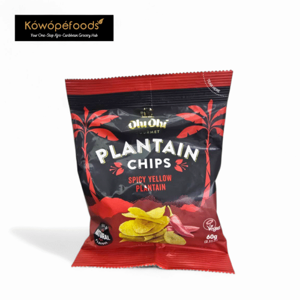 Olu Olu Spicy Yellow Plantain Chips